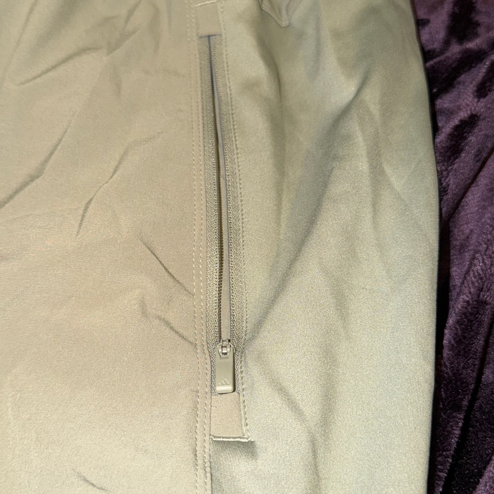 adidas Men's sage green slim fit Training Joggers - Picture 4 of 8